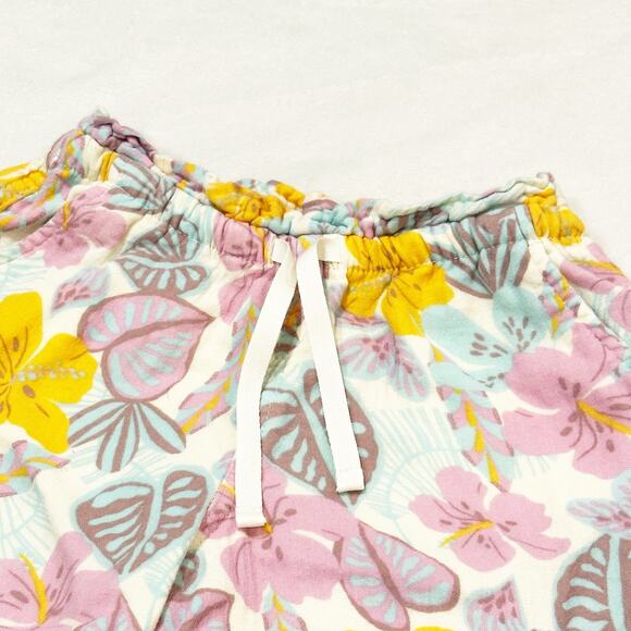 Cat & Jack Soft Shorts sz S (6/6x) Girls Pull on Shorts Floral Print Soft - Picture 3 of 6